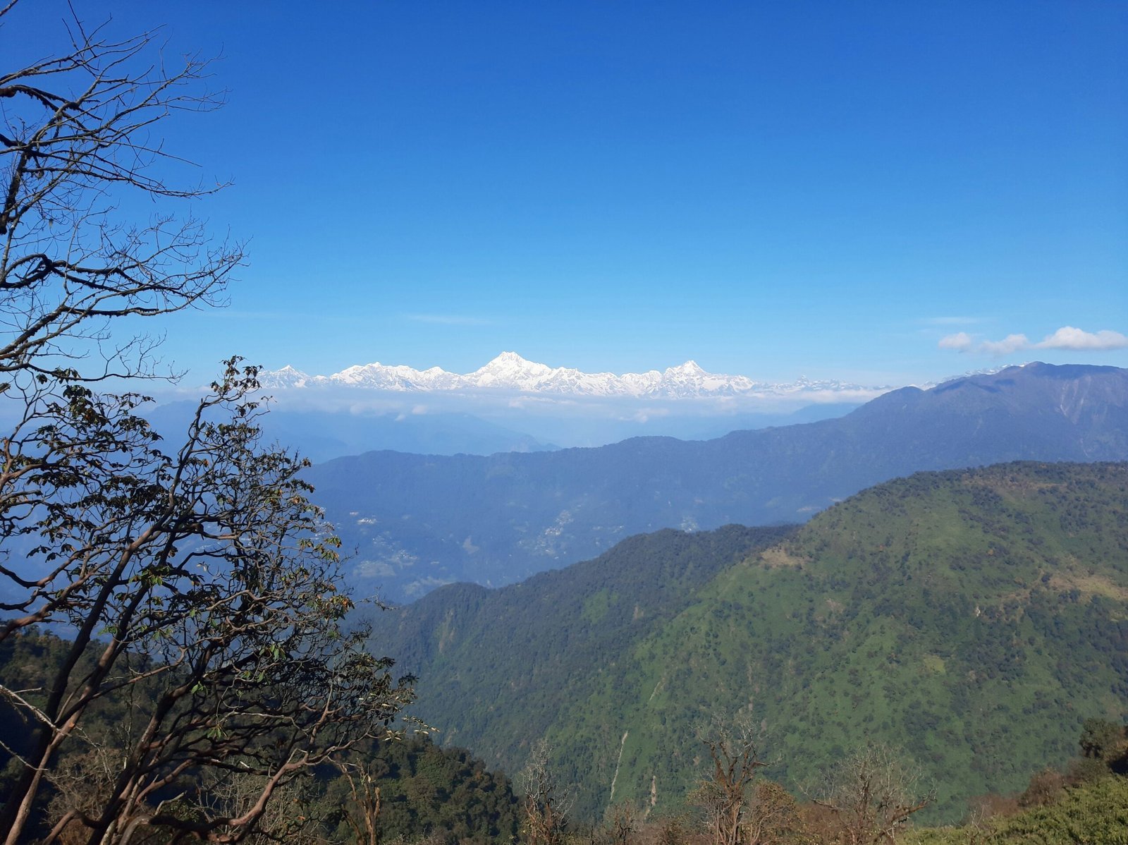 a view of a mountain range